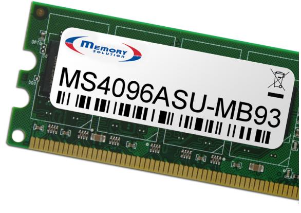 Actual product image Memorysolution 4GB ASUS KFN4-DRE, KFN5-D Dual Rank