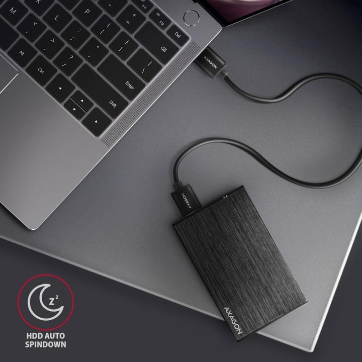 Image du produit Axagon EE25-XA6 - Boîtier pour disque dur / SSD - 2.5 Inch - SATA - Serial ATA II - Serial ATA III (2.5")