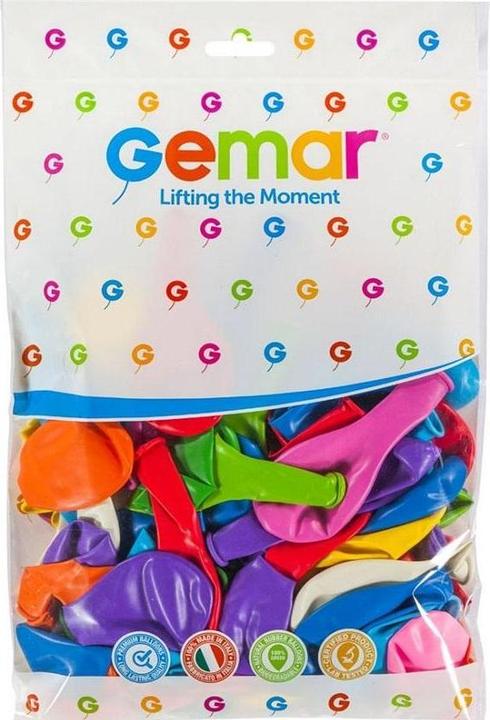 Jovi Axon Balloons MIX 8 inch (20 cm) 100 pieces Gemar (100 x)