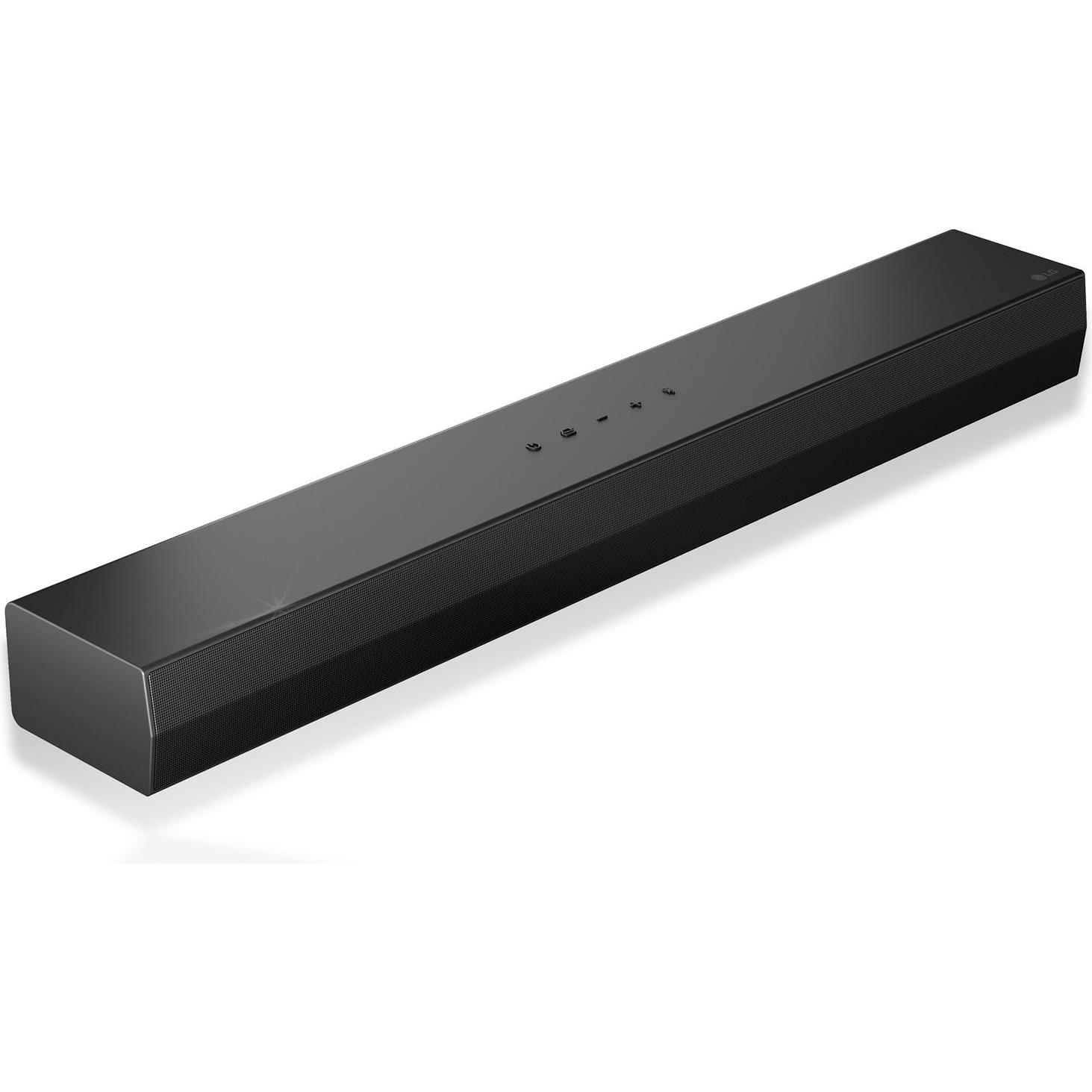 LG S20A (50 W, 2.0 Kanal), Soundbar, Schwarz