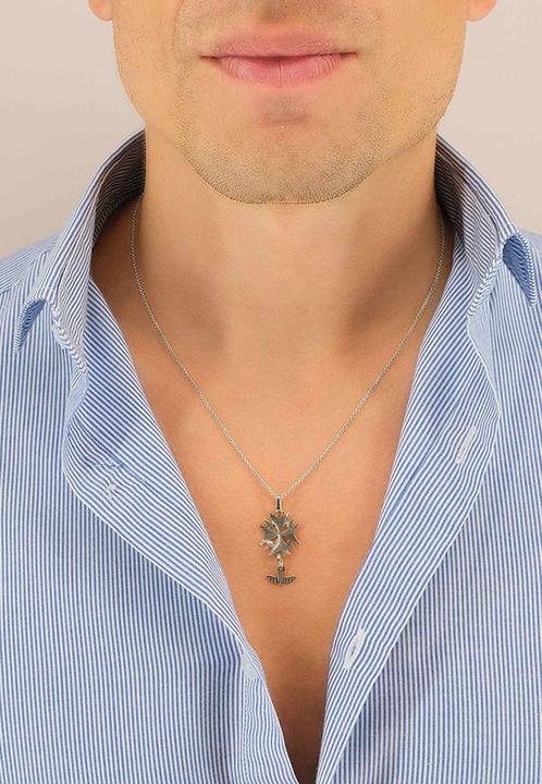 Immagine prodotto Muau Croce ugonotta (Oro bianco 750)