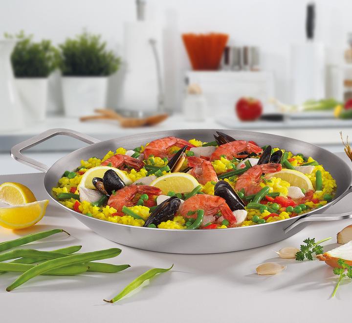 Actual product image Spring Paella-Pfanne Marbella ø 40x5.2 cm (40 cm, Paella pan, Aluminium)