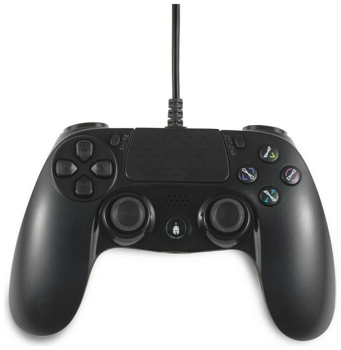 Image du produit Spartan Gear PS4 Controller Hoplite wired black compatible avec PC et PS-4 (PS4, PC)