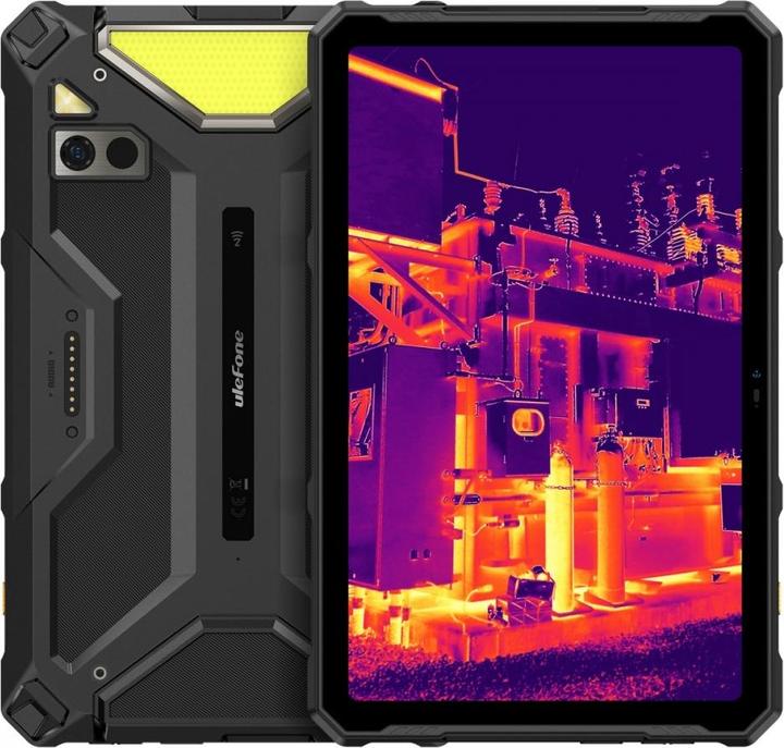 Actual product image Ulefone Tablet Armor Pad 4 Ultra 8GB/256GB Thermal (schwarz) ohne Ladegerät (5G, 10.40", 256 GB, Black)