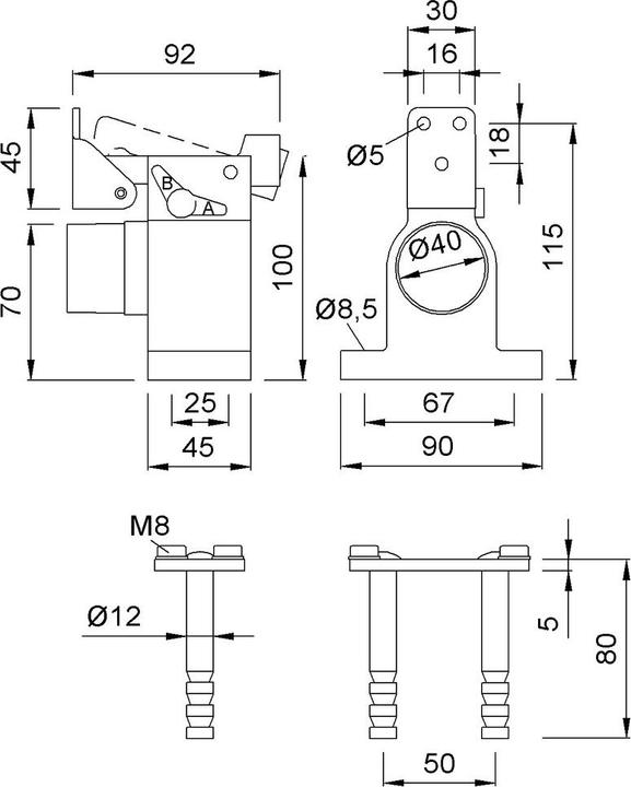 Image du produit Kws Porte-séjour 1010 (1 pcs)