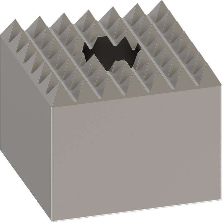 Produktbild Bosch Professional Zubehör PRO SDS max-4C Stahl-Stockerplatte, 60 x 60 mm (60 mm)
