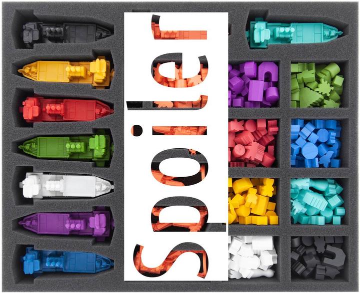 Actual product image Feldherr AV02SET - Foam Tray Set for Scythe: Legendary Box, Board Game Box (Plastic)