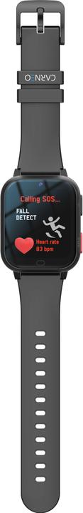 Actual product image Carneo SeniorSafe+ /Black/Sport Band/Black (41 mm, 4G)