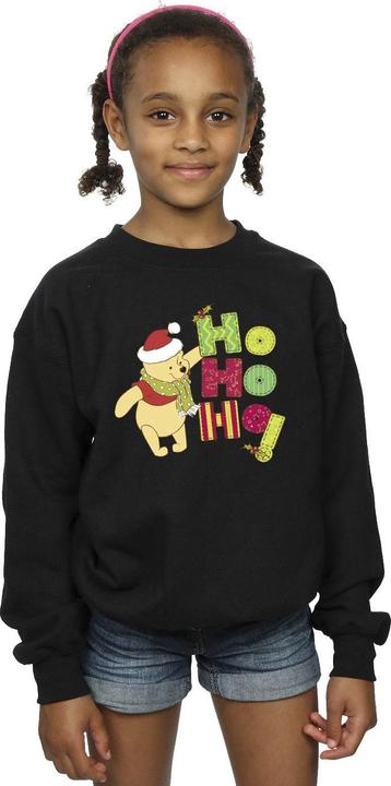 Produktbild Disney Winnie The Pooh Ho Ho Ho Scarf Sweatshirt Mädchen (152, 158)