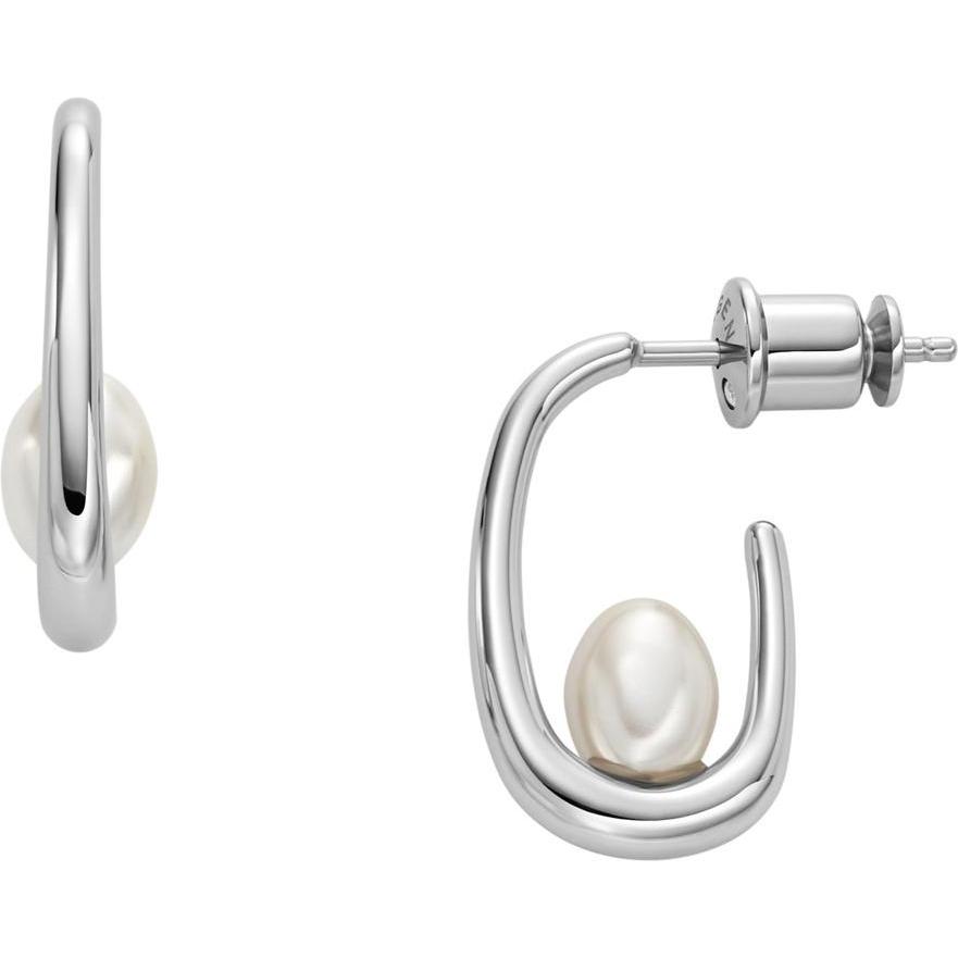 Skagen, Ohrringe, Agnethe Pearl Ohrstecker, (Edelstahl)
