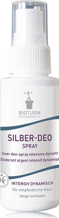 Immagine prodotto Bioturm Deodorante Spray Argento Intensivo dyn. (Getto vaporizzato, 50 ml)