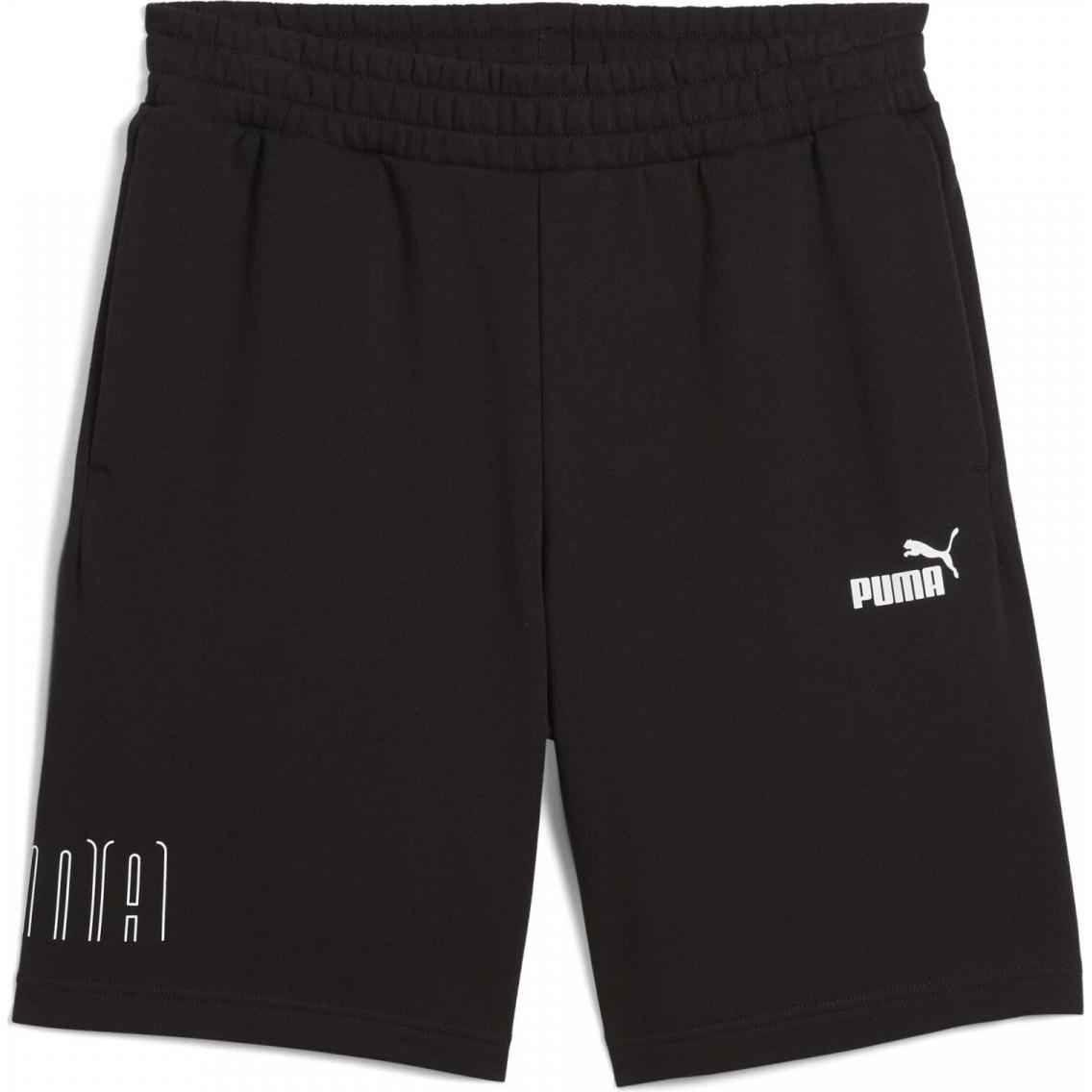 Puma, Herren, Sporthose, SPORT Graphic Shorts 9" TR (XXL), Grün, XXL