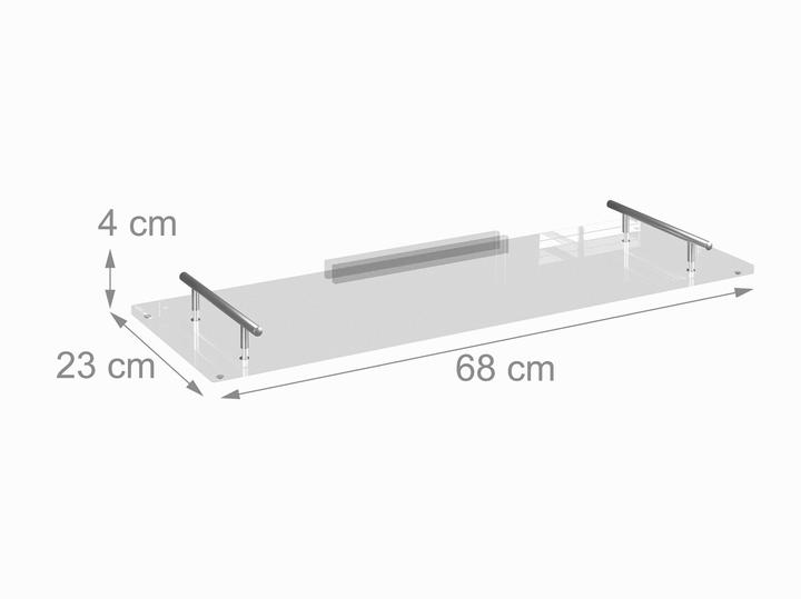 Produktbild Relaxdays Badewannenablage