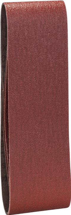 Actual product image Bosch Zubehör 3-piece sanding belt set for belt sander, red quality K = 60 (60)