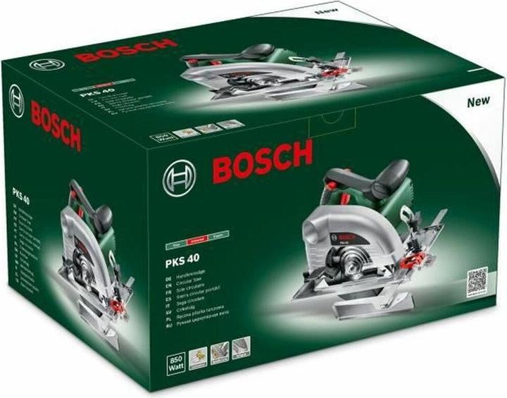 Produktbild Bosch Home & Garden Handkreissäge PKS 40, mit Kreissägeblatt Optiline Wood