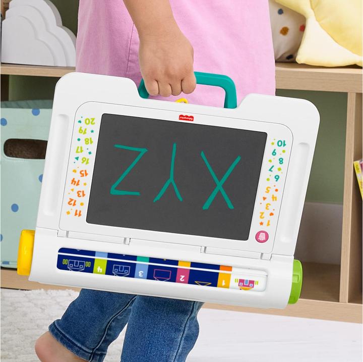 Actual product image Fisher-Price Doodle Pro Lernstation (Dutch, English, Finnish, French, German, Italian, Portuguese, Spanish, Swedish, 3 - 7 years)