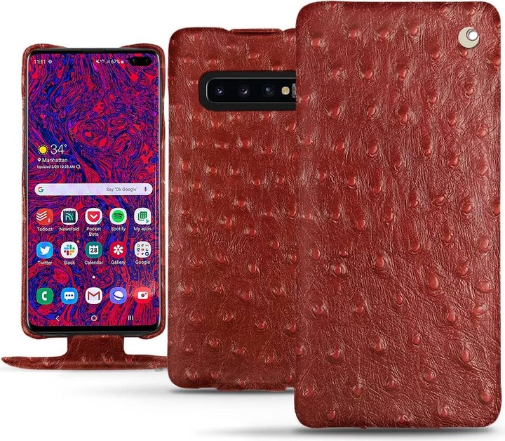 Noreve Housse cuir vertical (Samsung Galaxy S10 5G)