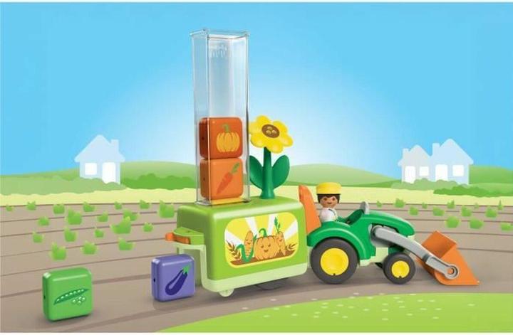 Produktbild Playmobil JUNIOR: Traktor mit lustiger Pflanzmaschine (71773, Playmobil Junior)
