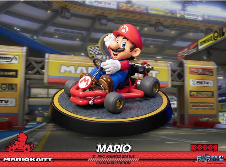 Image du produit First 4 Figures Mario Kart PVC Statue Mario - Standard Edition