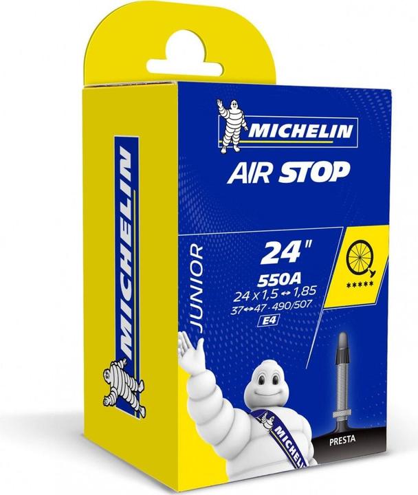 Image du produit Michelin AIRSTOP Butyl 24x1.50/1.90 Presta 29mm (Presta (SV), 29", 48.26 mm)