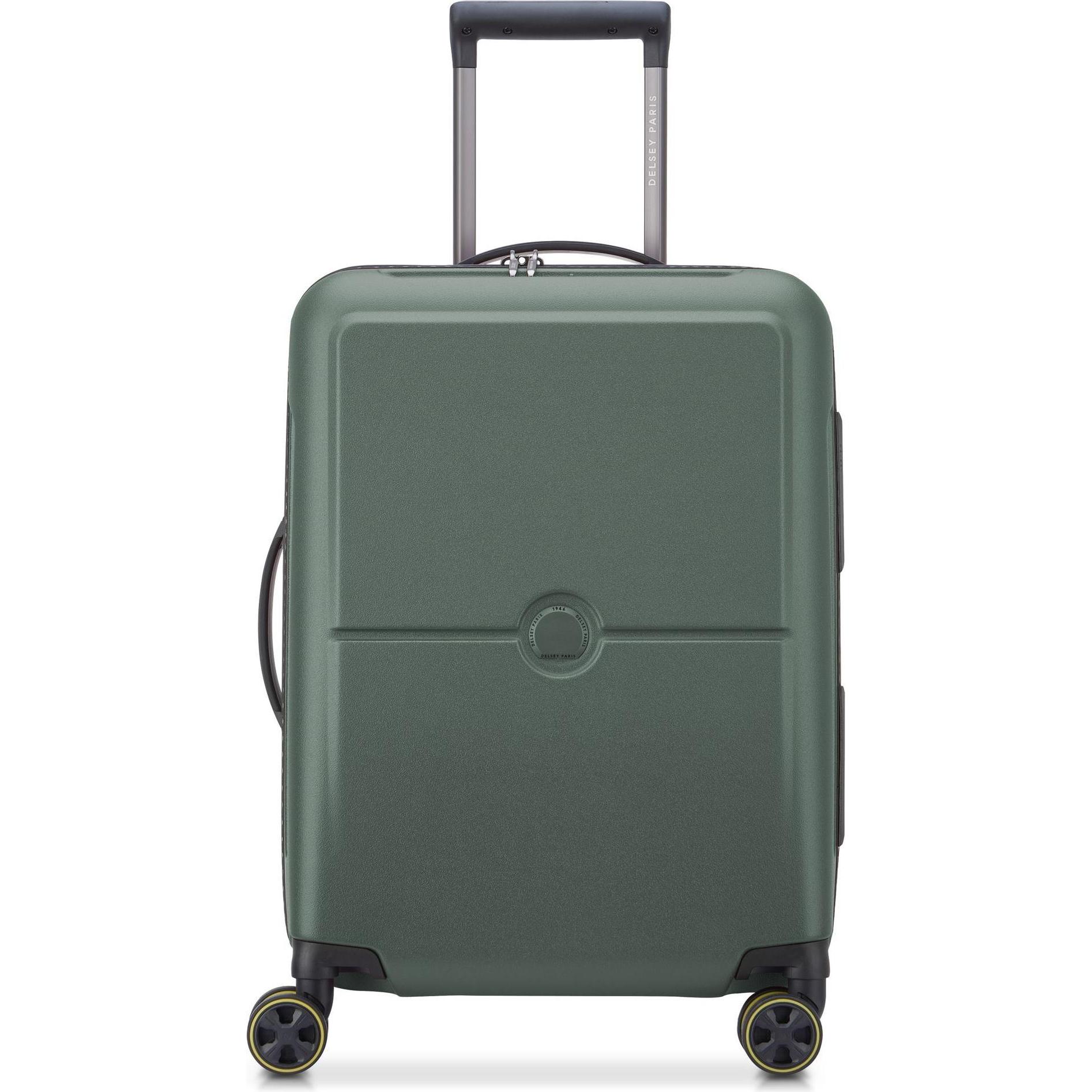 Delsey Verde Valigia, Turenne 2.0 Carrello Da Cabina A 4 Ruote 56 Cm, (35 L)