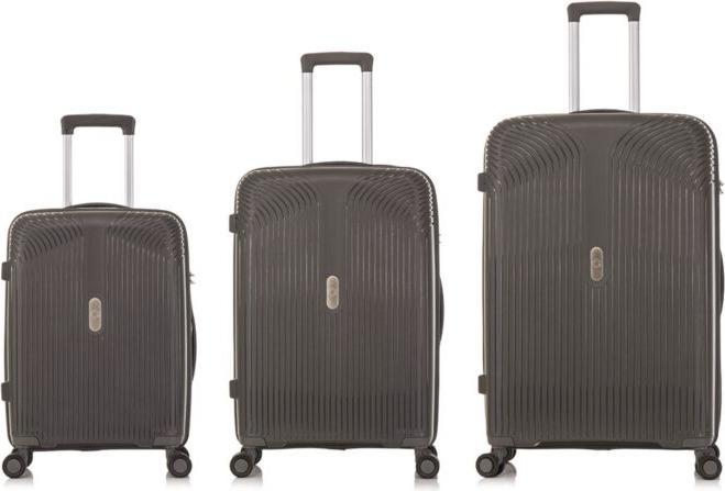 Vedia TRAVEL EXPEDITION Koffer «Monaco», 3er-Set schwarz