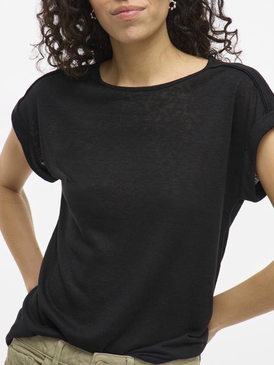 Produktbild Vila Rundhals Oberteil mit kurzen Ärmeln (XS)