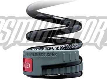 Productafbeelding Sprindex Trail/Enduro Lichtgewicht schokdemperveer, lengte 142mm/travel 65mmx450-500 lbs (142 mm, 65 mm)