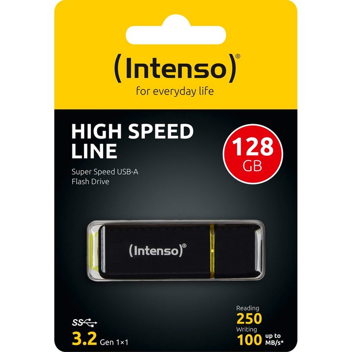 Actual product image Intenso high speed line (128 GB, USB-A, USB 3.1)