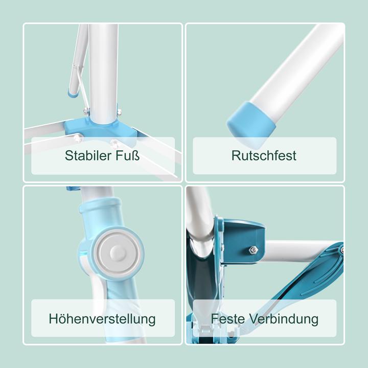 Actual product image Relaxdays Wäscheständer für Kleiderbügel