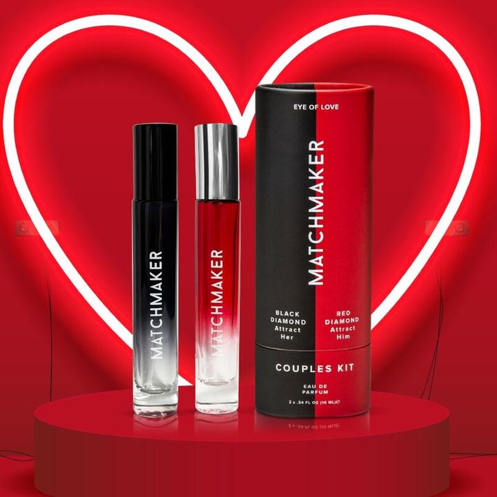 Actual product image Eye of Love EOL Matchmaker Pheromone Perfume Couples Kit 2pc - 10 ml (Eau de cologne, 10 ml)