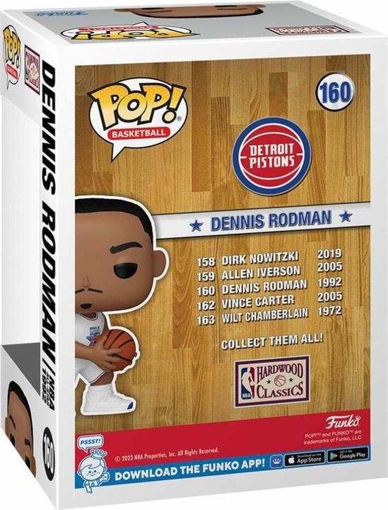 Actual product image Funko Legends - Dennis Rodman