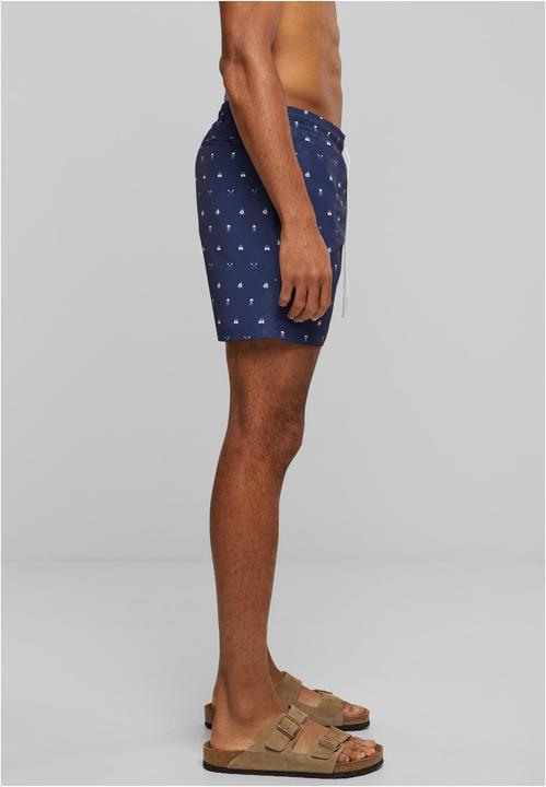 Actual product image Urban Classics Pattern Swim Shorts (L)