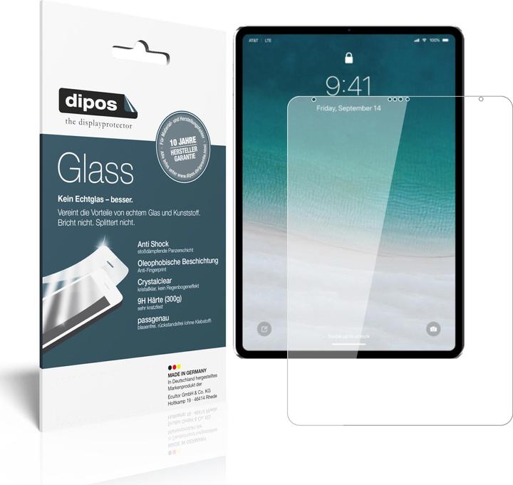 Produktbild Dipos Displayschutz Anti-Shock (1 Stück, iPad Pro 11 2020 (2. Gen))