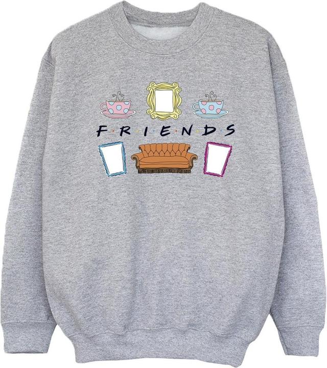 Produktbild Friends Couch Lounging Sweatshirt Mädchen (116)