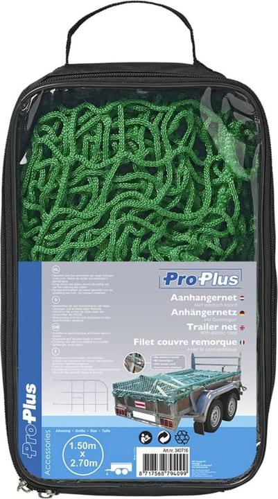 Produktbild ProPlus Anhängernetz mit Gummiseil