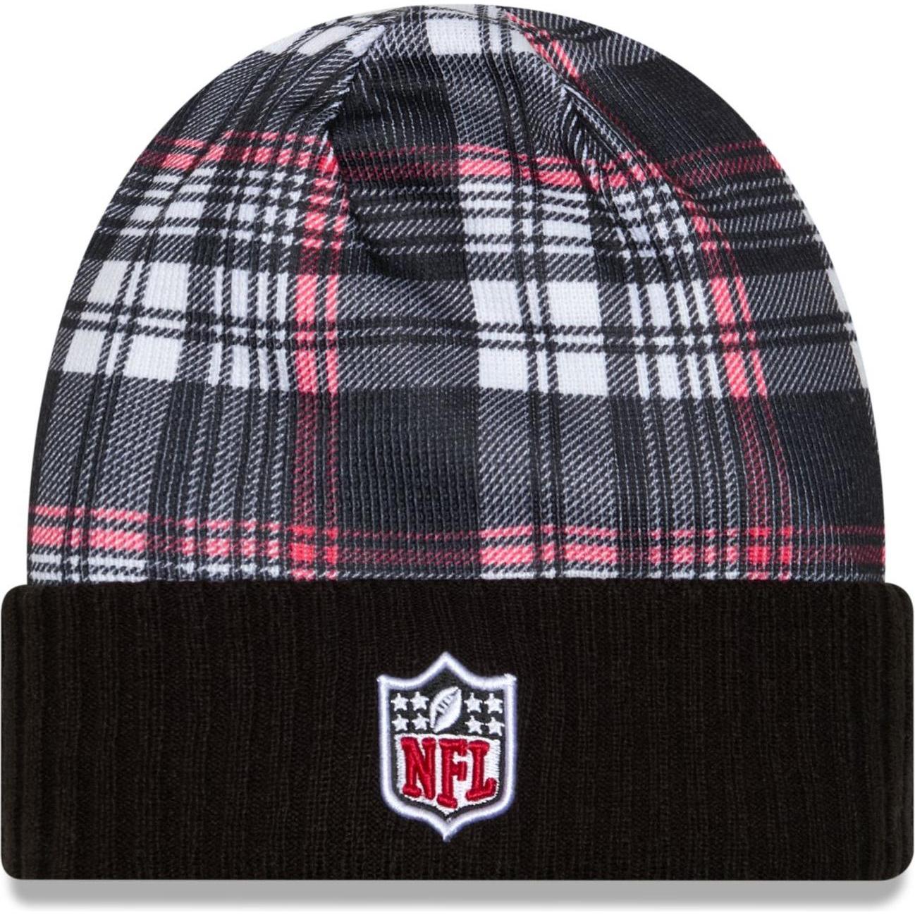 Thumbnail - New Era, Herren, Mütze, NFL Sideline Statement Knit Mütze - Atlanta Falcons, Schwarz