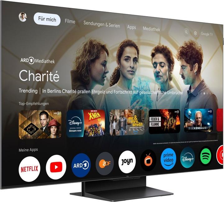 Produktbild TCL 50Q7C (50", QD-Mini-LED, 4K, 2025)