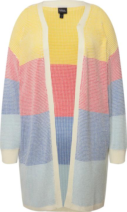 Produktbild Ulla Popken Long-Strickjacke, Oversized, Eggshape, offene Form (54)
