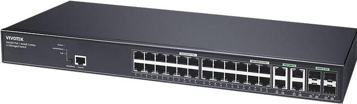 Produktbild Vivotek AW-GEV-288A-370 Switch L2 man. 28-Port PoE (28 Ports)