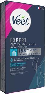 Immagine prodotto Veet Strisce di cera per il corpo e le gambe Expert per pelli sensibili