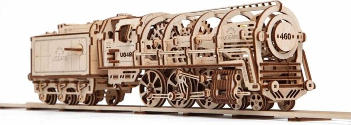 Immagine prodotto Ugears Locomotiva a vapore con tender