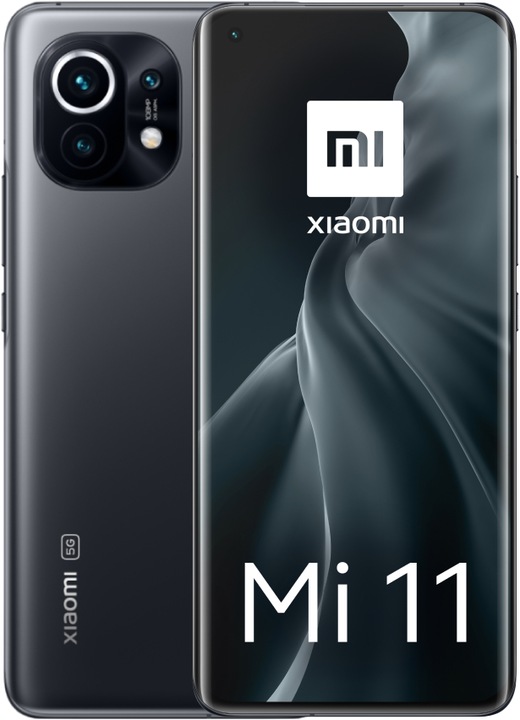 Produktbild Xiaomi Mi 11 (128 GB, Midnight Gray, 6.81", Dual SIM, 108 Mpx, 5G)