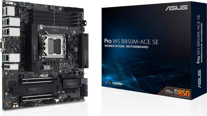 Productafbeelding ASUS Płyta główna PRO WS B850M-ACE SE AM5 AMD (AM5, AMD B850, mATX)