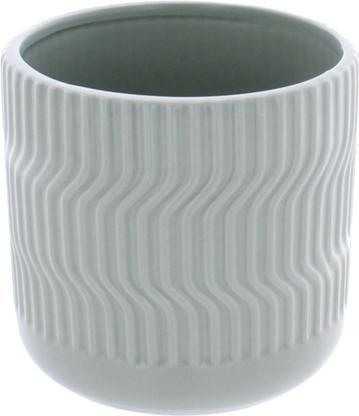 MICA Living Pflanztopf aus Keramik - grün - ca. 12 cm