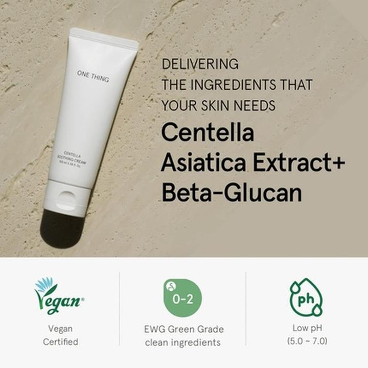 Actual product image One Thing Centella soothing cream (100 ml, Day cream)