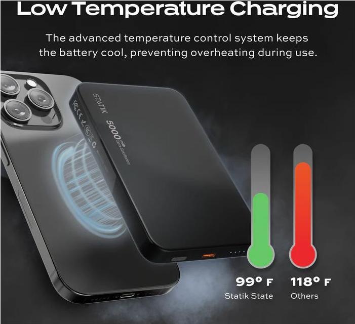 Image du produit Statik Powerbank (5000 mAh, 15 W)