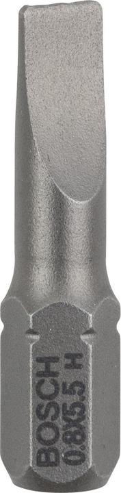 Produktbild Bosch Professional Zubehör Schrauberbit Extra-Hart S 0,8 x 5,5, 25 mm, 3er-Pack (Schraubschlitz)