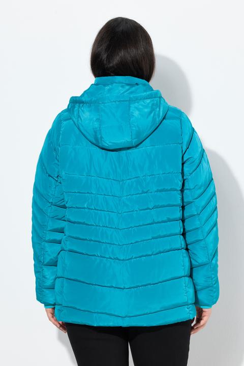 Produktbild Ulla Popken HYPRAR Steppjacke, Kapuze, wasserabweisend (54)