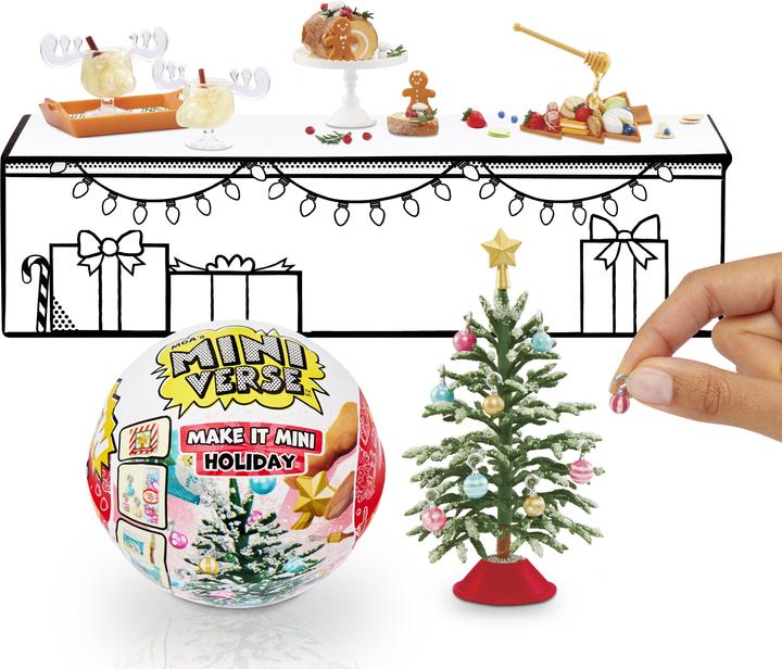 Actual product image MGA s Miniverse - Make It Mini Diner: Holiday Licensed